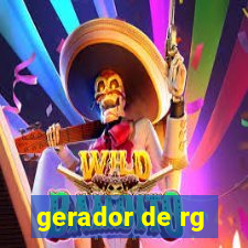 gerador de rg